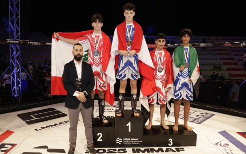 لبنان يتوج بـ4 فئات عمرية ببطولة آسيا للـ”MMA” | رياضة